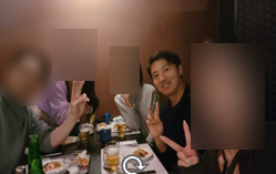 병원장님, 직원들과 함께 회식 중인 덕PD 모습