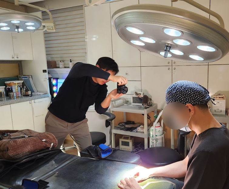 성형외과 블로그 광고 콘텐츠 화면